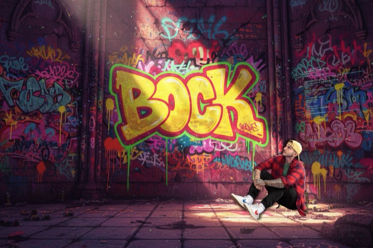 Bock Tag Alley Graffiti